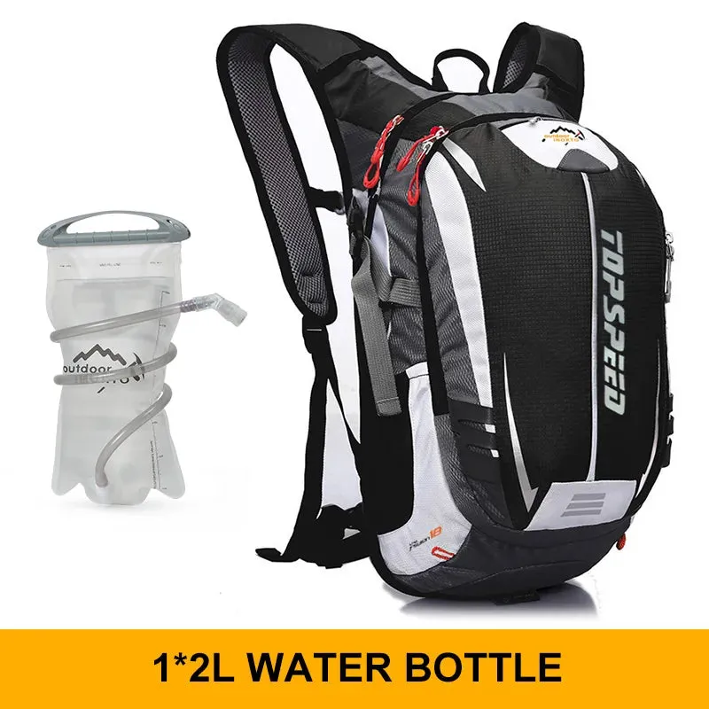Biking Hydration Backpack - Portable Sports Water Bag for Cycling, Climbing, Camping, Hiking, and Mountain Biking
