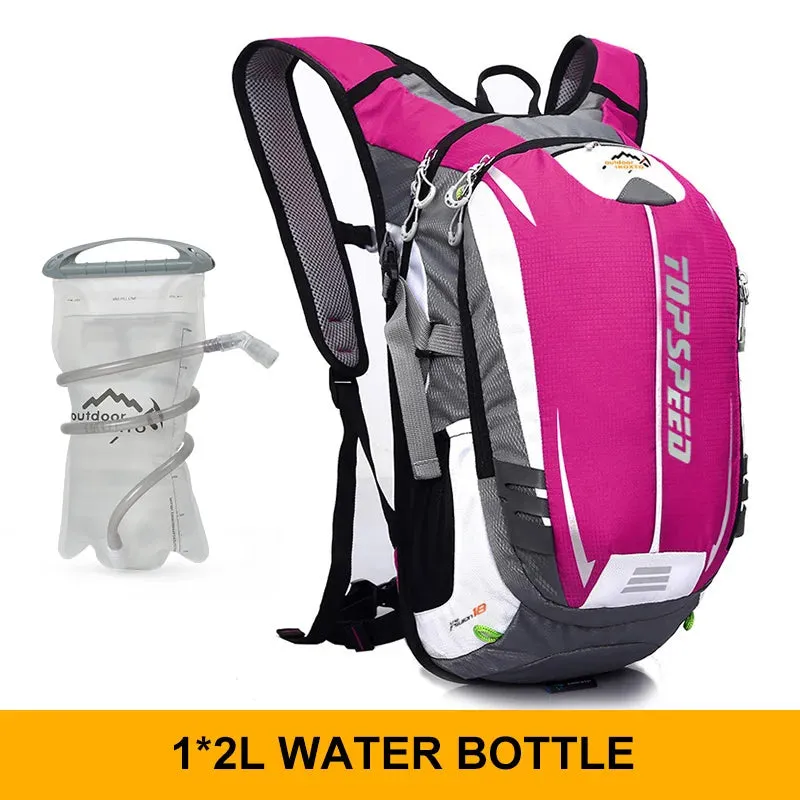 Biking Hydration Backpack - Portable Sports Water Bag for Cycling, Climbing, Camping, Hiking, and Mountain Biking