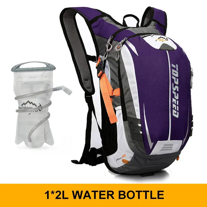 Biking Hydration Backpack - Portable Sports Water Bag for Cycling, Climbing, Camping, Hiking, and Mountain Biking