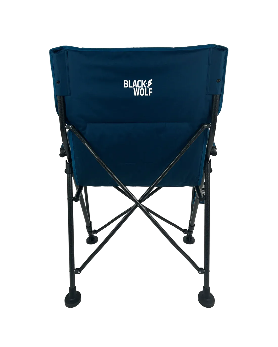 BlackWolf 4 Fold High Back Camping Chair - Gibraltar Sea Blue
