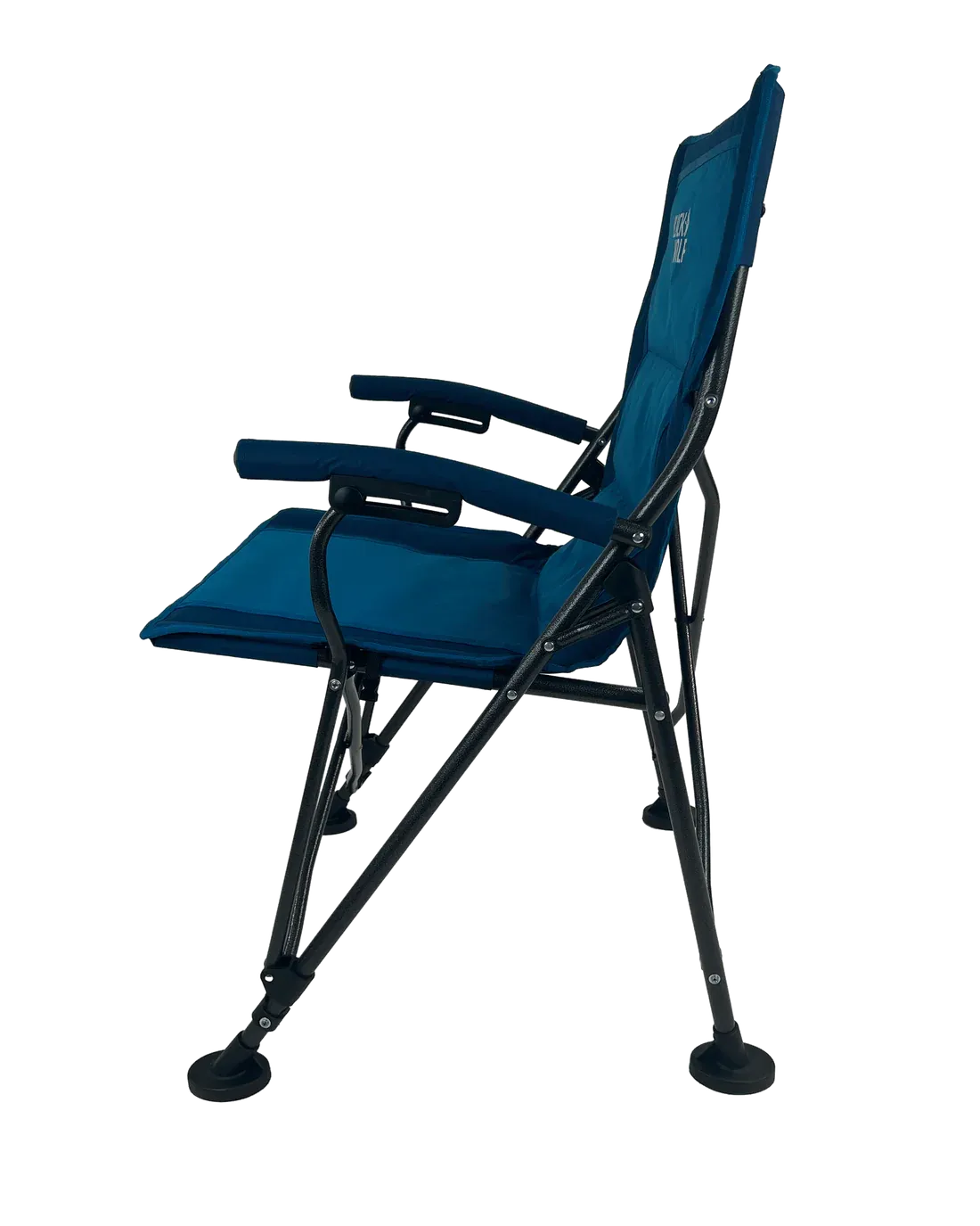 BlackWolf 4 Fold High Back Camping Chair - Gibraltar Sea Blue