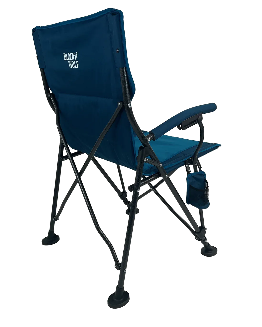 BlackWolf 4 Fold High Back Camping Chair - Gibraltar Sea Blue