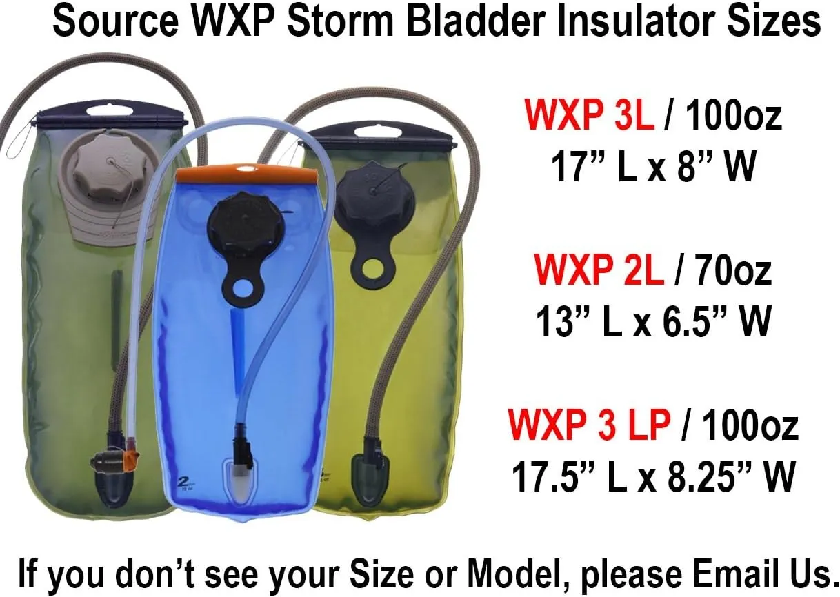 Bladder Insulators are Compatible with Source WXP Hydration Pack Water Bladder Reservoirs