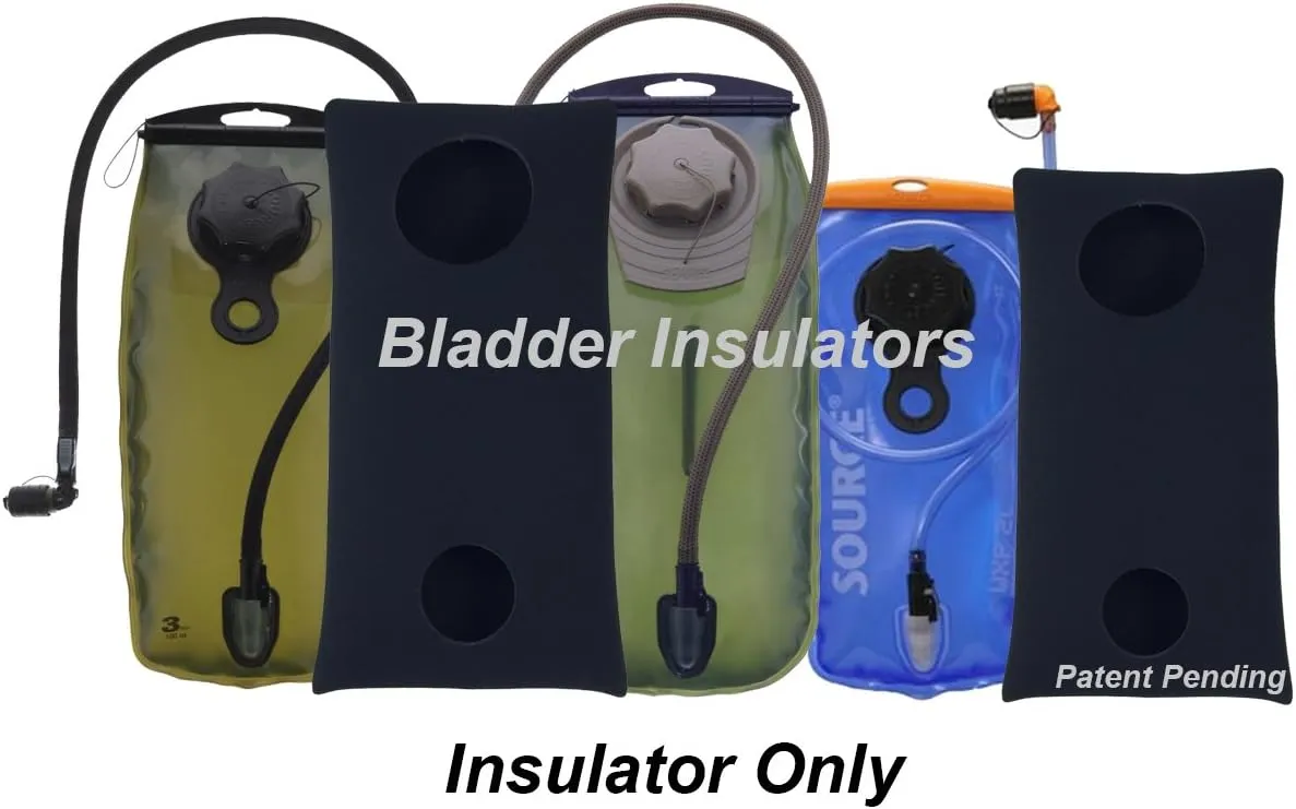 Bladder Insulators are Compatible with Source WXP Hydration Pack Water Bladder Reservoirs