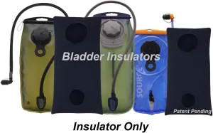Bladder Insulators are Compatible with Source WXP Hydration Pack Water Bladder Reservoirs