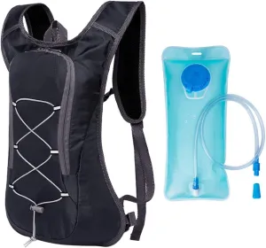 Breathable Bicycle Backpack Outdoor Sport Cycle Camping Hiking Running Hydration Pack Bag with with 2L Water Bladder