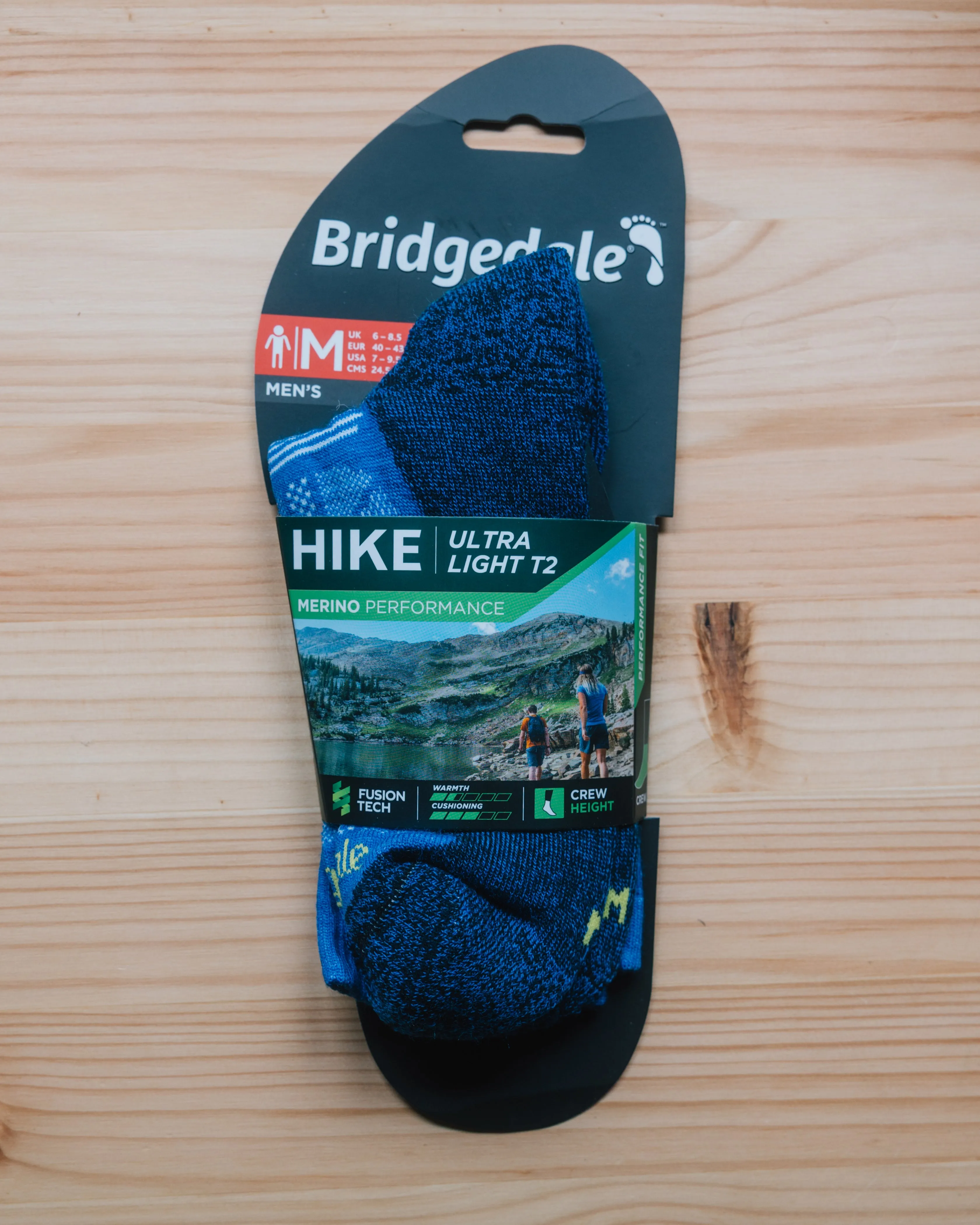 Bridgedale Men's Hike Ultra Light Merino Sock