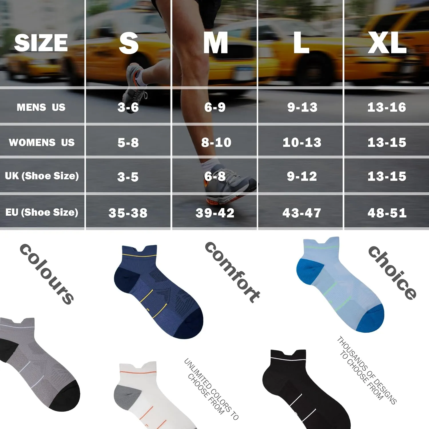 BRISIRA Bamboo Viscose Compression High Ankle Socks Men Women Cushioned Anti Blister HIking Golf Arch Support Running Socks