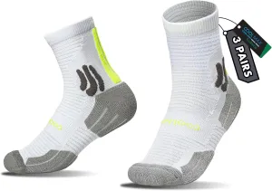 BRISIRA Coolmax Bamboo Viscose Kids Socks Compression Athletic Hiking Running Sports Boys Socks Moisture Wicking for Youth