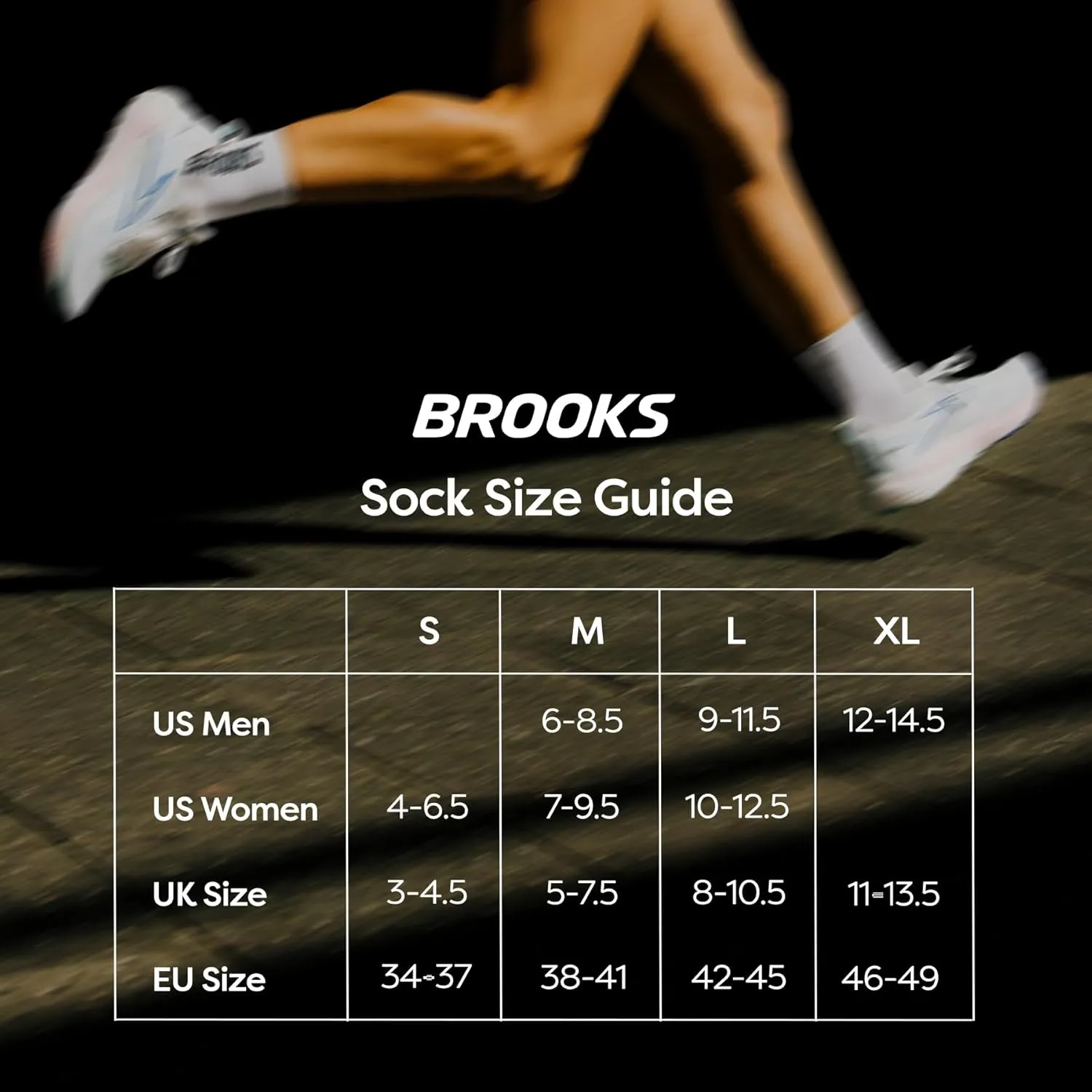 Brooks Ghost Crew Socks I Performance Running Cushioned Socks with Arch Support for Men & Women