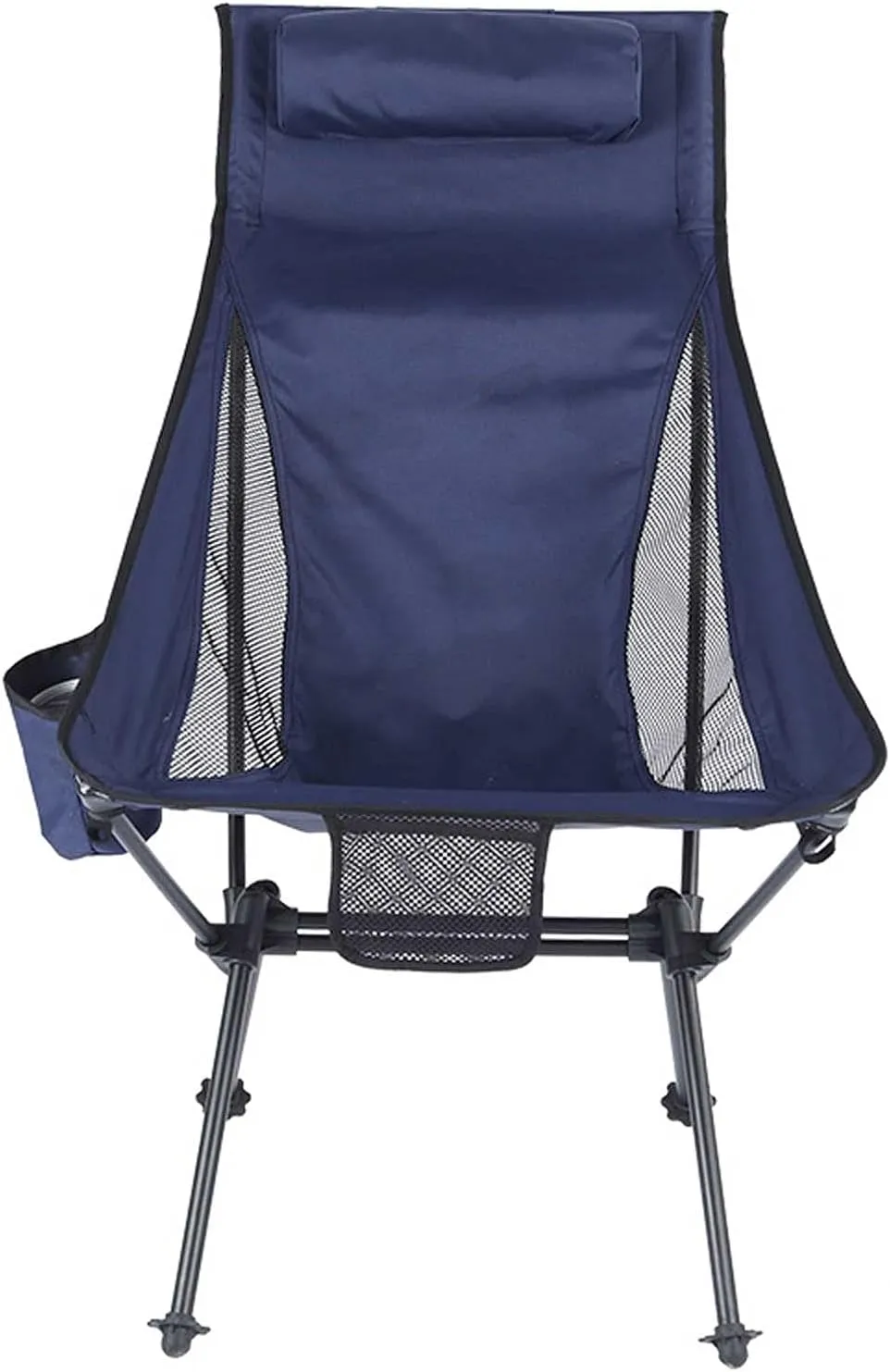 BTZHY Recliner Chair,Folding Camping Chairs,Portable Outdoor Seat with Cup Holder,Ultralight Fishing Chair,Save Space,for Garden,Trips,Beach,Picnic.