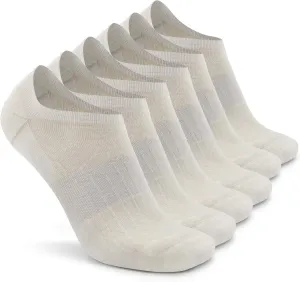 Busy Socks No Show Merino Wool Athletic Running Socks for Men Women,Low Cut Thin Soft Sport Wool Socks with Non-Slip Grips