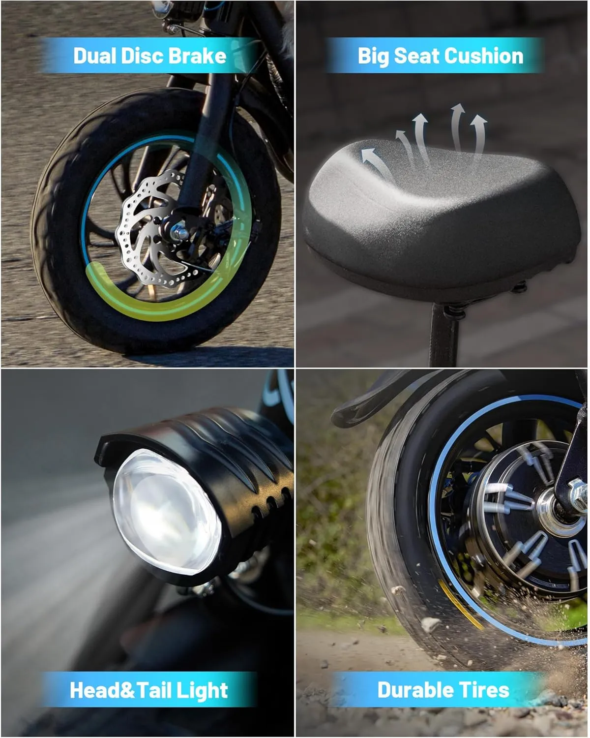 C1/C1 Pro Electric Scooter with Seat, 450W Powerful Motor up to 20/25 Miles Range, Foldable Electric Scooter for Adults Max Speed 15.5/18.6 Mph, Electric Scooter for Commuting with Basket