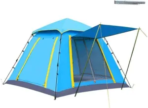 Cabin Tent with Instant Setup | Cabin Tent for Camping Sets Up in 60 Seconds