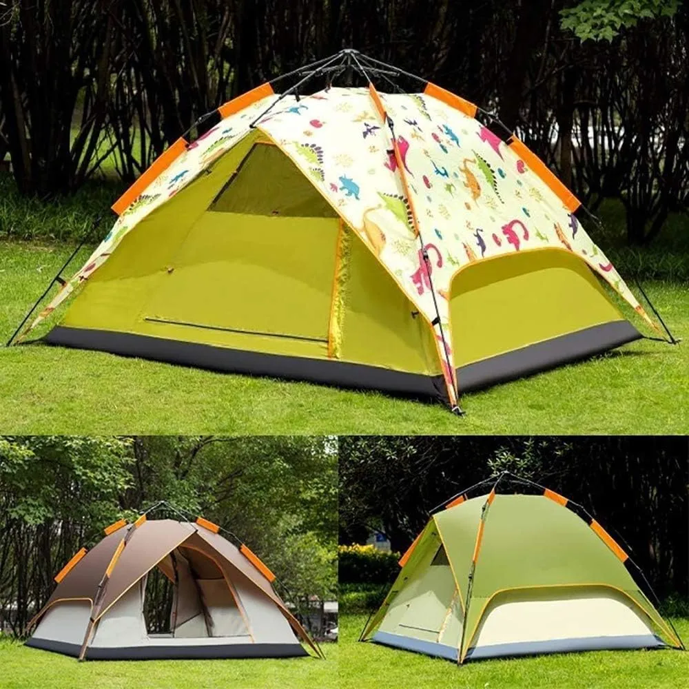 Cabin Tent with Instant Setup | Cabin Tent for Camping Sets Up in