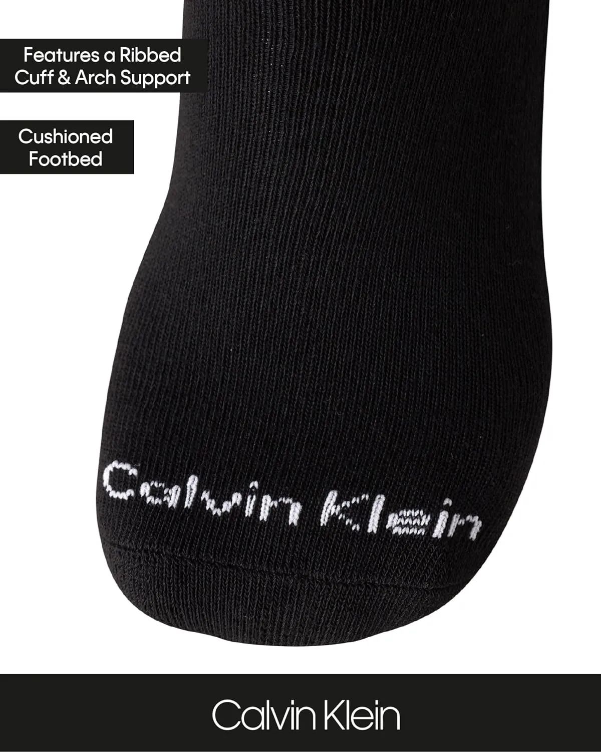 Calvin Klein Men's Crew Athletic Mid-Calf Socks (5 Pack)