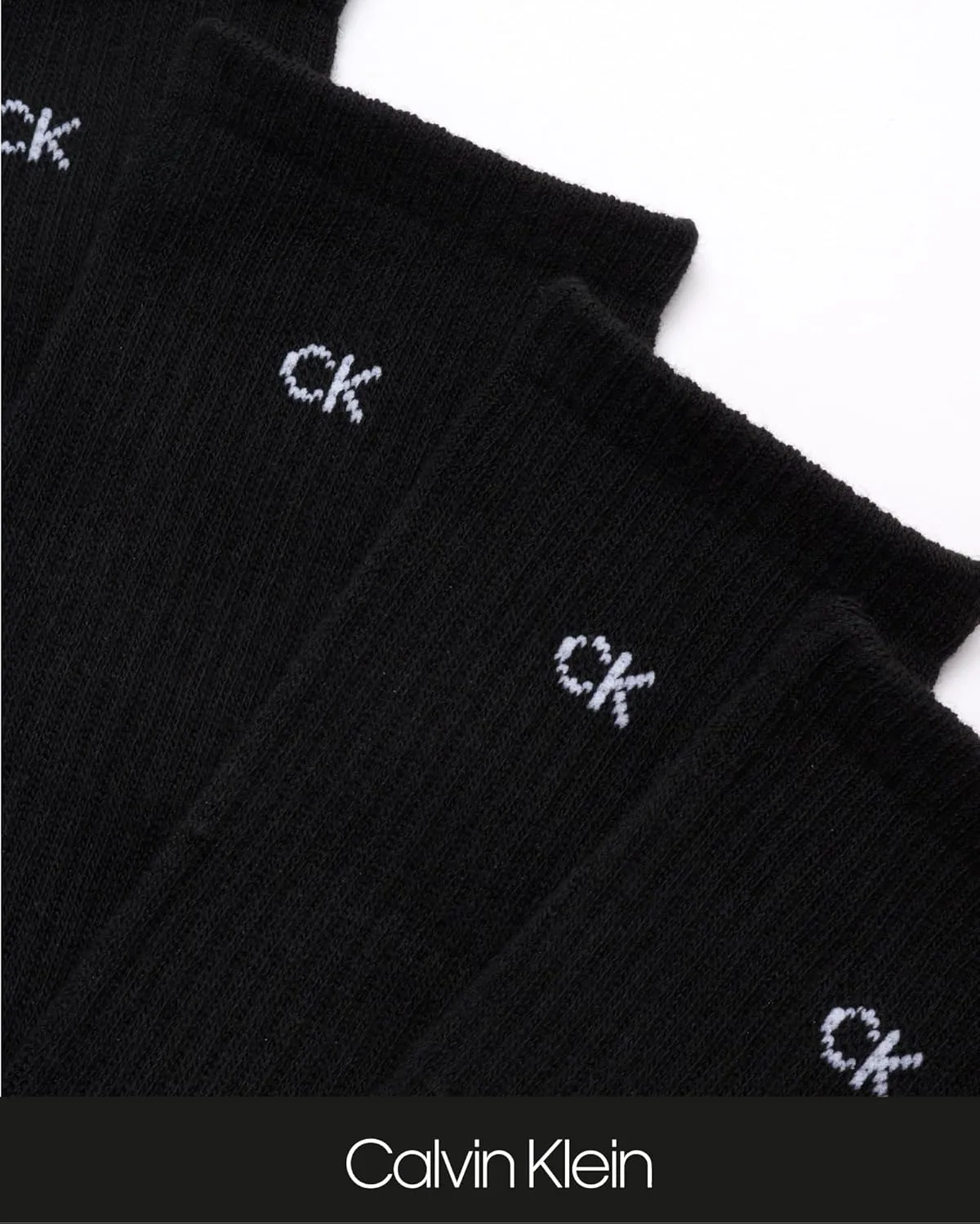Calvin Klein Men's Crew Athletic Mid-Calf Socks (5 Pack)