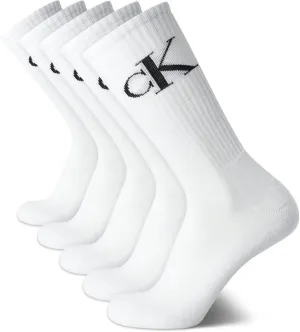 Calvin Klein Men's Crew Athletic Mid-Calf Socks (5 Pack)