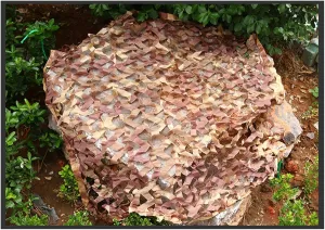 Camo Netting,Camouflage Netting,Bulk Roll,Hunting Blind Camo Net,Army Tarp Fence Net,Army Party Decorations, Great for Camping, Shooting,Photograph,Car Cover,Outdoor,2 * 4m(6.56 * 13.12ft)