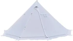 Camping Awning Canopy Tarp Durable Waterproof Lightweight for Outdoor Tent Shade Multi-Purpose Use(White Flysheet)