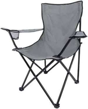 Camping Chair Folding Chair Portable Chair Folding Padded Deck Chair Backchair Beach Chair Fishing Chair Portable Lounge Chair Outdoor Armchair with Cup Holder Camping Chairs for Adults