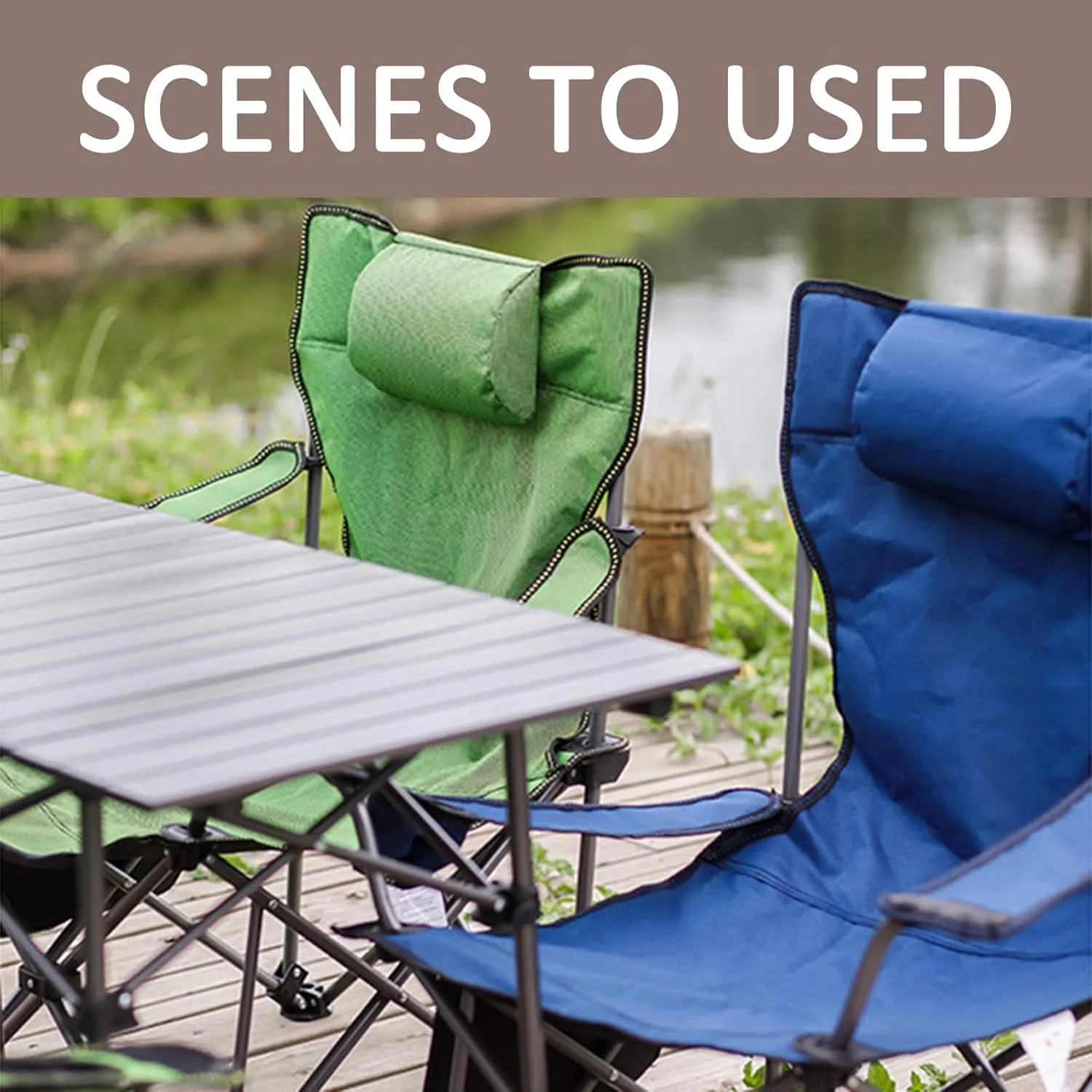 Camping Chair Recliner Portable, Beach Chairs Height Folding Lightweight, Comfortable Camping Chairs, for Camping, Hiking Fishing,A