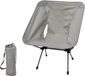 Camping Chairs Outdoor Ultra-Light Aluminum Alloy Folding Chair Backrest Chair Fishing Barbecue Self-Driving Seat Stool Portable Portable Folding Chair