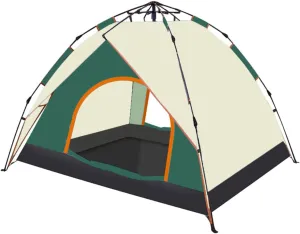 Camping Dome Tent for 2/3/4/5 People, Waterproof, Spacious, Portable Backpack Tent for Outdoor Camping Hiking(Multicolor,Polyester,Classic)