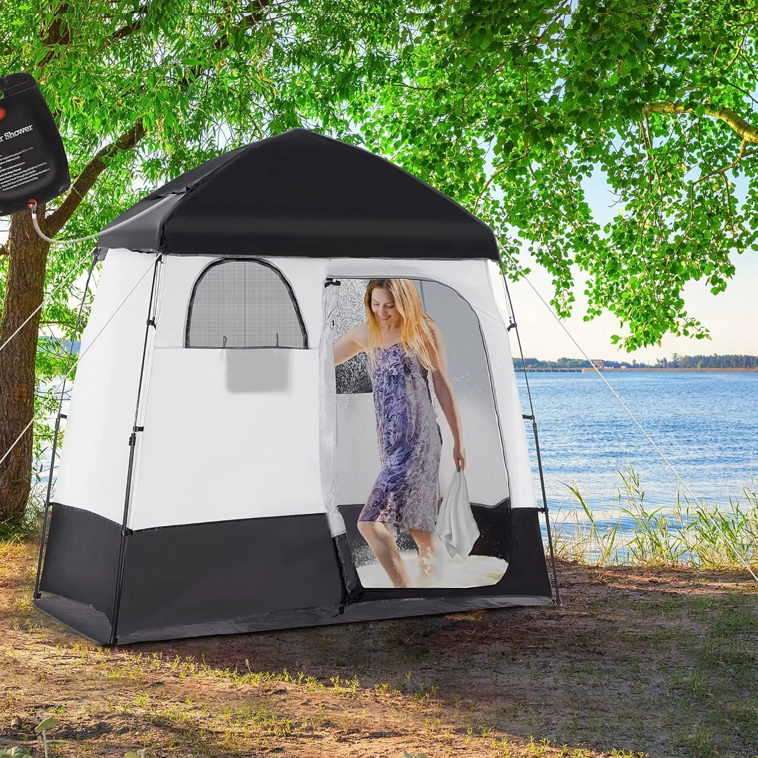 Camping Dome Tent is Suitable for 2/3/4/5 People, Waterproof, Spacious, Portable Backpack Tent, Suitable for Outdoor Camping/Hiking and Outdoor, Portable Tent