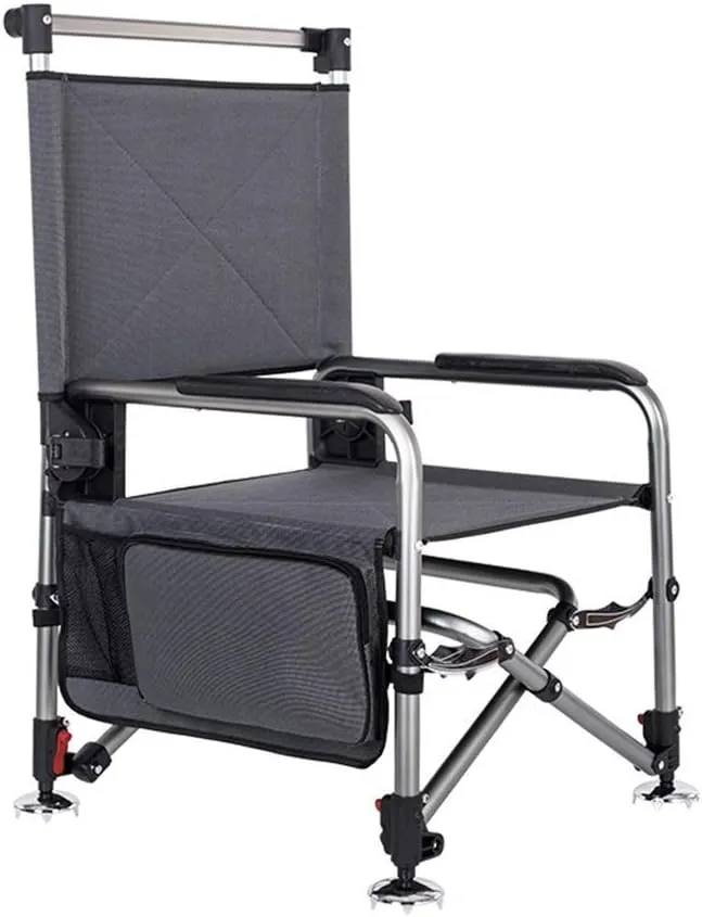 Camping Hiking Fishing Chair Reclining Folding Multi-Function Portable All-Terrain Wild Fishing Chair Outdoor Chair Camping Chair Load-Bearing 150kg