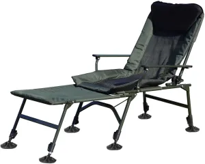 Camping Lounge Chair, Portable Folding Reclining Camping Chair with Adjustable backrest for Indoor and Outdoor Camping Beach Hiking Fishing