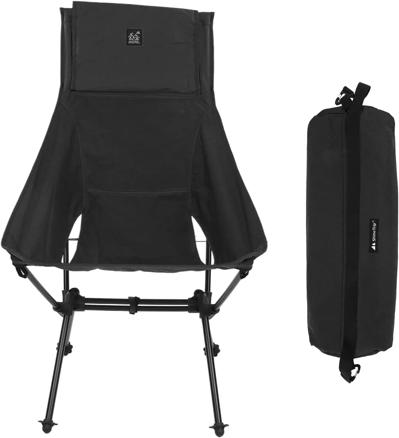 Camping Moon Chair, Portable Moon Chair with Carry Bag, Camping Backpacking Chair, Foldable Lightweight Sofa Chair with Soft Padded Seat for Hiking Camping Fishing Picnic