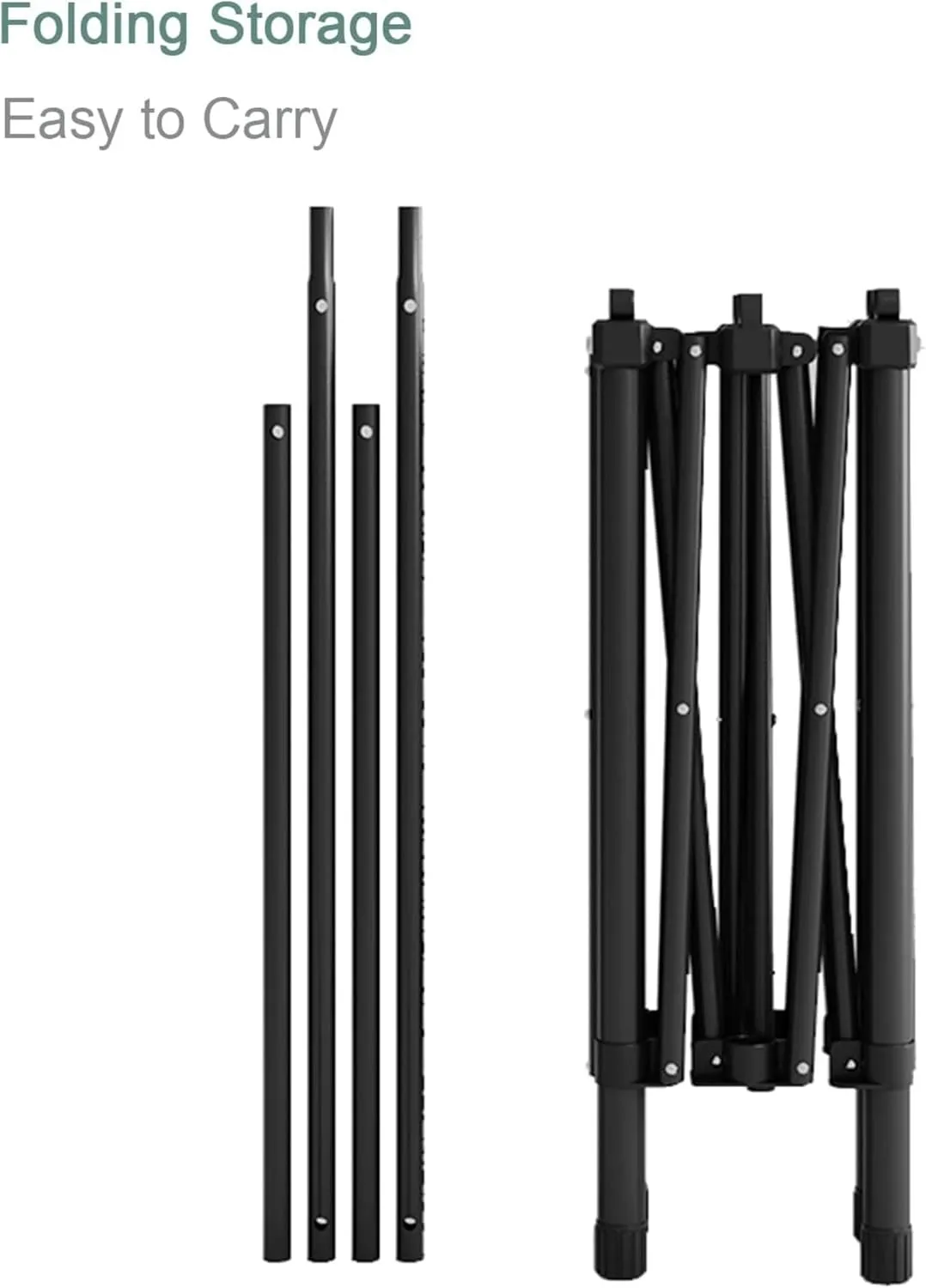 Camping Tables Roll-Top Table with Bag Outdoor Folding Picnic Table Quick Installation Garden Table for Sand Hiking Travel Camp Balcony BBQ Party