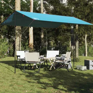 Camping Tarp Blue 157.5x115.7 Waterproof