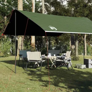Camping Tarp Green 181.1x120.1x82.7 Waterproof