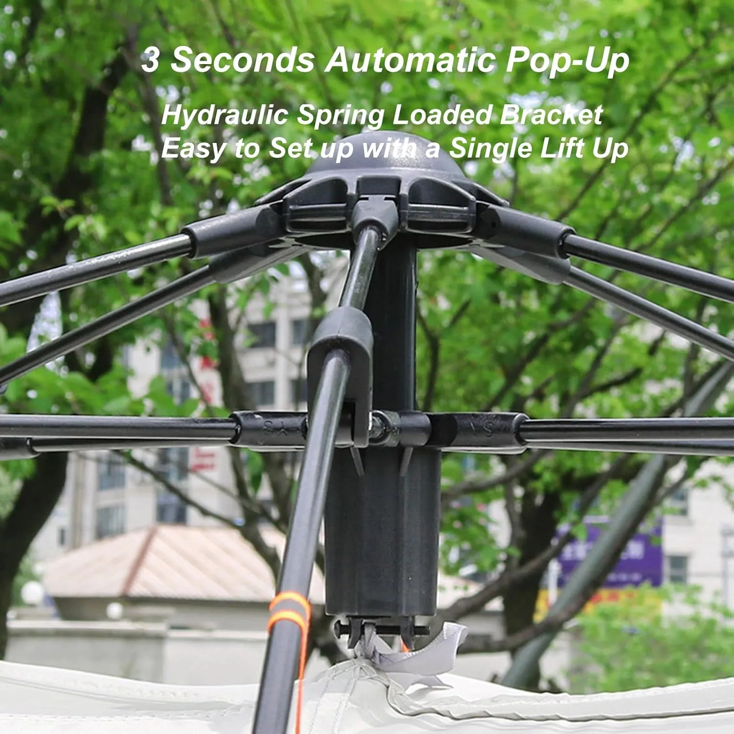 Camping Tent 2-3/3-4 Person Outdoor Dome Tent Automatic Instant Easy Pop Up Tent Beach Camping Folding Tent with Carry Bag Blocks Wind & Rain Easy Set Up