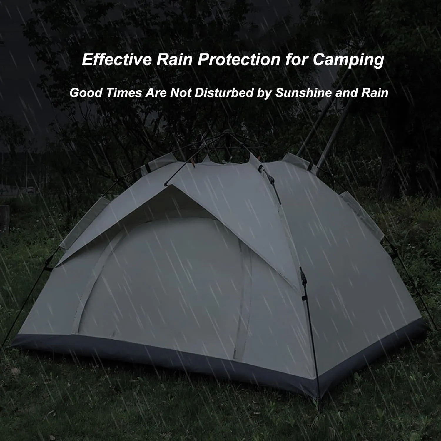 Camping Tent 2-3/3-4 Person Outdoor Dome Tent Automatic Instant Easy Pop Up Tent Beach Camping Folding Tent with Carry Bag Blocks Wind & Rain Easy Set Up