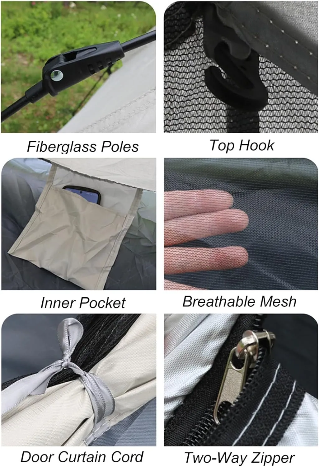 Camping Tent 2-3/3-4 Person Outdoor Dome Tent Automatic Instant Easy Pop Up Tent Beach Camping Folding Tent with Carry Bag Blocks Wind & Rain Easy Set Up