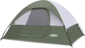 Camping Tent 2 Person, Waterproof Windproof Tent with Rainfly Easy Set up-Portable Dome Tents for Camping…