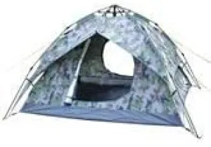 Camping Tent Automatic Instant Pop Up Thicken Rainproof Family Tent Outdoor Camouflage Lightweight Dome Tent Tent