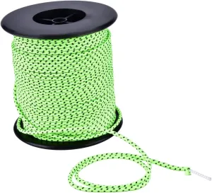 Camping Tent Rope, 50m Polyester Outdoor Camping Tent Rope Awning Reflective Guyline Rope Guy Line Cord Paracord for Outdoor Travel,Hiking