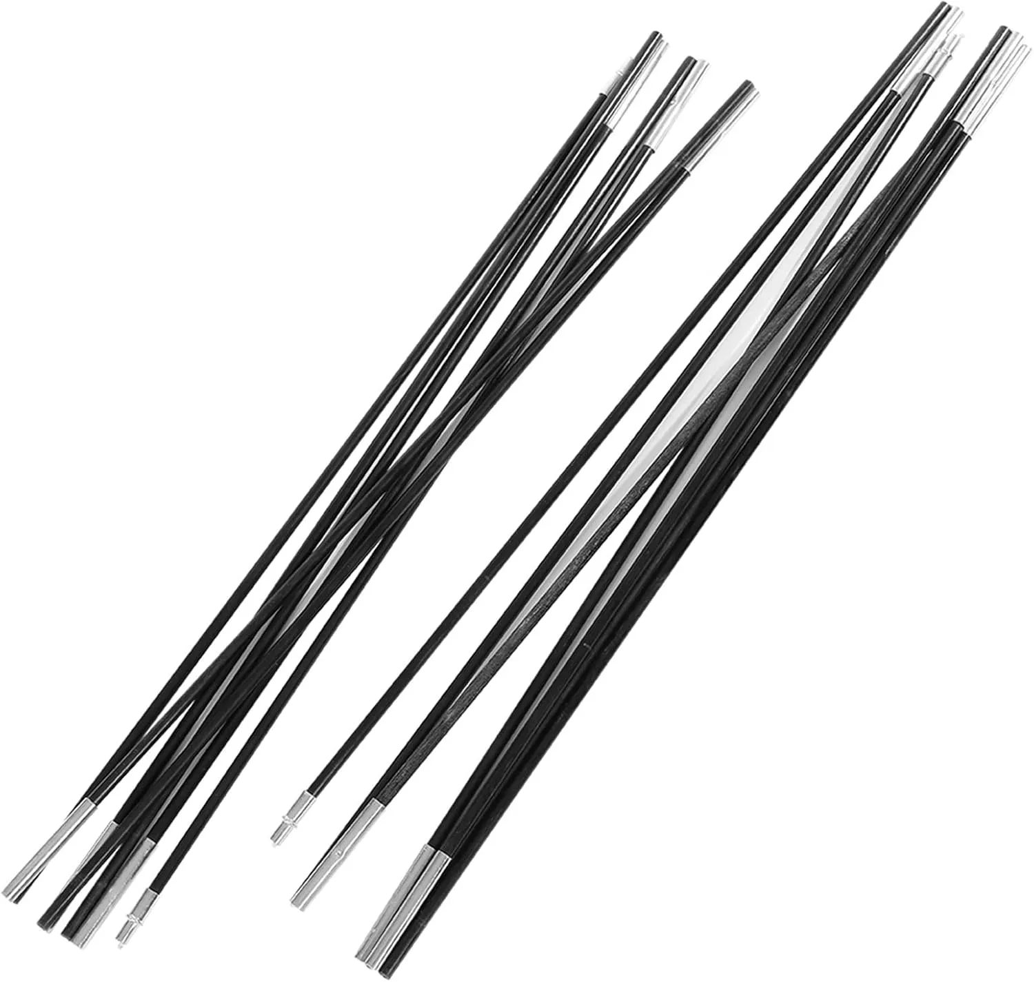 Camping Tent Tarp Poles for Canopy Awning Shelter Backpacking Hiking Telescopic Adjust Length Tent Sunshade Support Stick Rods(3 96M), Tent Pole, Tent Pole, Camping Tent Tarp Poles for Cano