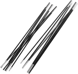 Camping Tent Tarp Poles for Canopy Awning Shelter Backpacking Hiking Telescopic Adjust Length Tent Sunshade Support Stick Rods(3 96M), Tent Pole, Tent Pole, Camping Tent Tarp Poles for Cano