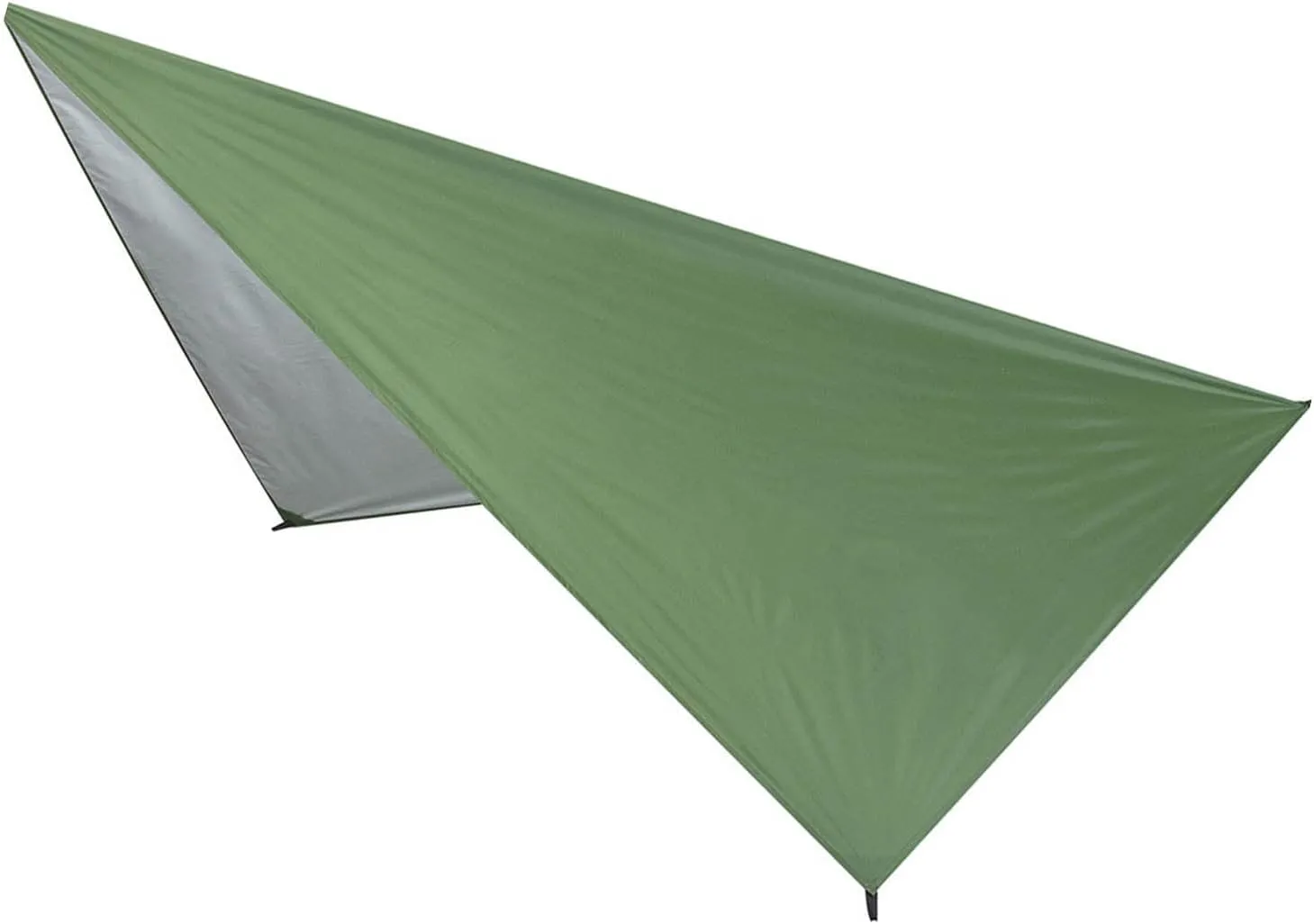 Camping Tent Tarp, Waterproof Sunproof Tent Canopy, Lightweight Hammock Sun Shelter Shade Tent Tarp Awning Canopy, Portable Family Beach Tent Sun Shade Canopy for(300x300CM-Silvery Green)