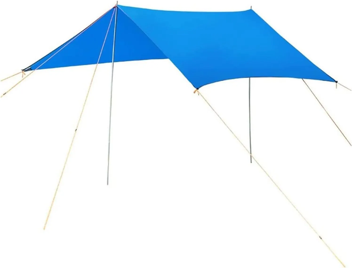 Camping Tent Tarp,Hammock Rain Fly Tarp,Waterproof Tarp Backpacking,Multifunctional Tarp Tent for Camping Tarp for Camping,Hiking and Outdoor Activities (Color : Royal Blue) (Royal Blue)