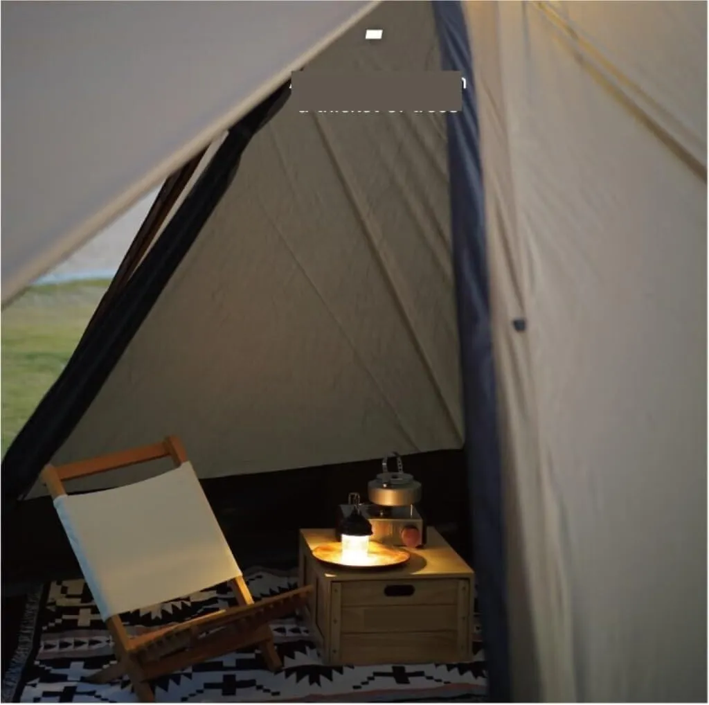 Camping Tent Tent Outdoor Camping Tent Camping Portable Tent Multi-Person Double-Layer Windproof Tent Beach Park Tent Waterproof Tent