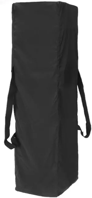 Canopy Tent Storage Bag Waterproof UV Resistant 55 Inch Extra Large Duffel Bag for Travel Camping Sports Equipment Storage, Outdoor Tent Replacement Storage Bag for Courtyard Backyard Garden Black