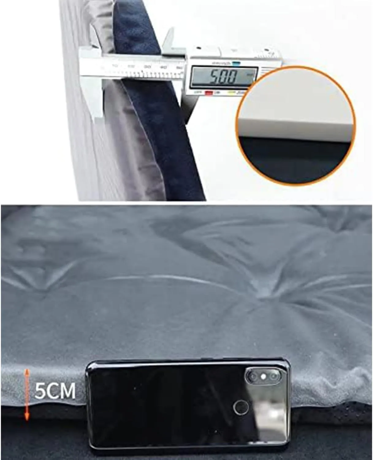 Car Air Mattress for Honda CR-V CRV CR V 6th/VI V IV III II I RW/RT/RM/RE/RD/Hybrid, Portable Foldable Car Air Bed, Portable Sleeping Pad Mattress for Car Camping Home Travel,A, normal