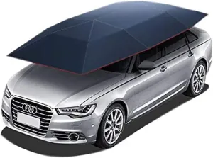 Car Sunshades All-Season Automatic Car Tent Cover Carport Folded, Car Umbrella Tent Car Sunshade with Anti-UV, Water-Proof, Proof Wind, Snow, Storm Hail 4.2 2.2M