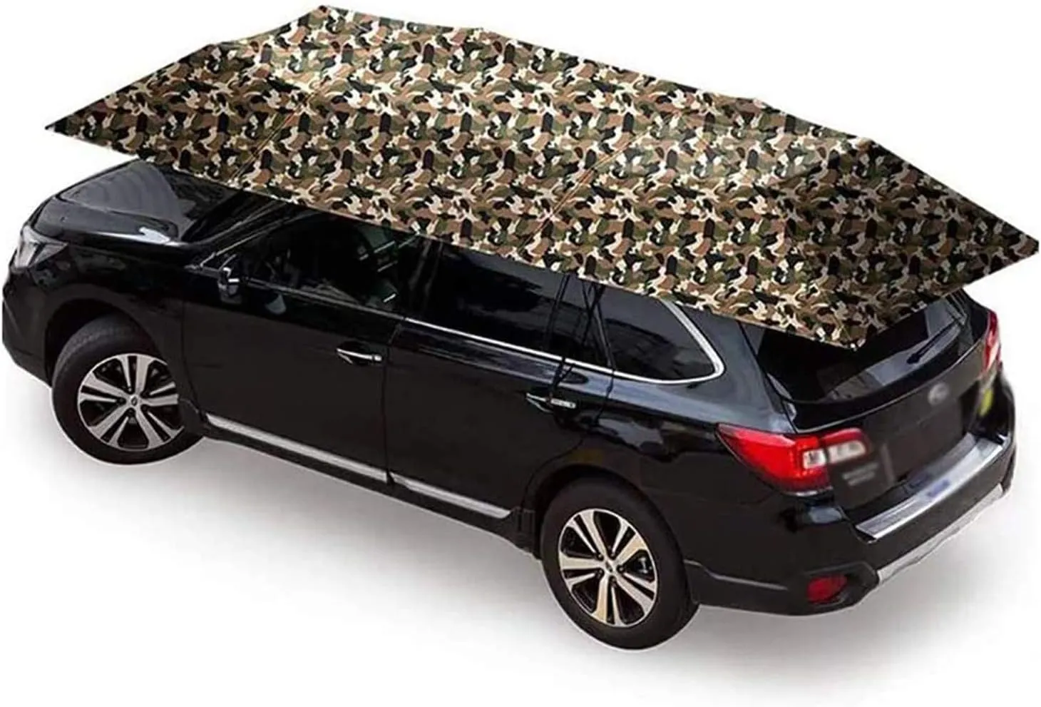 Car Sunshades Portable Car Tent Semi-Automatic Folded Universal Car Umbrella Cover Carport with Sun Shade Anti-UV, Water-Proof, Snow Wind Proof Outdoor Camping Tent